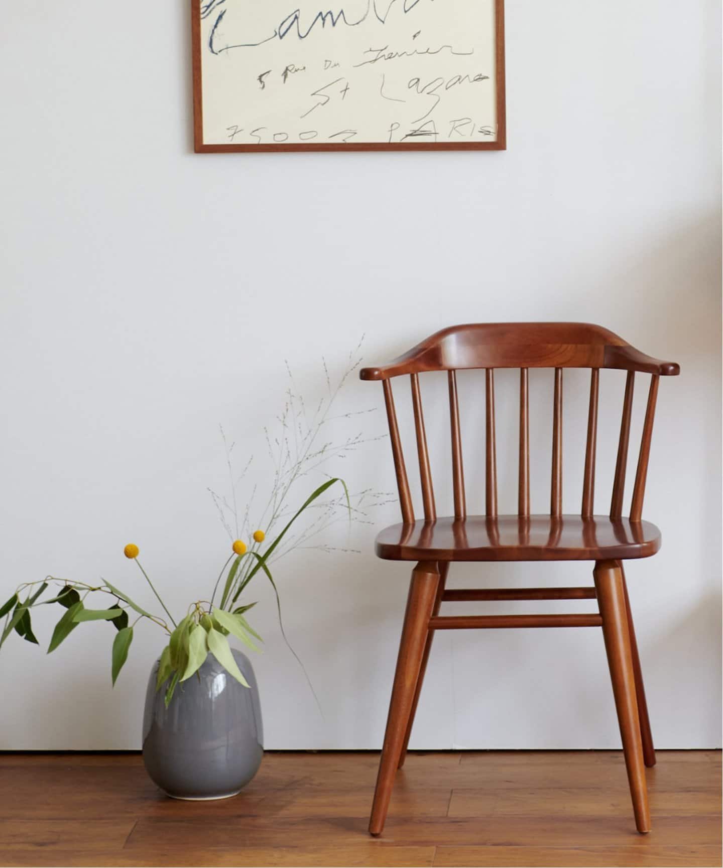 WINDAN SIDE CHAIR BR ウィンダンサイドチェア ブラウン　704