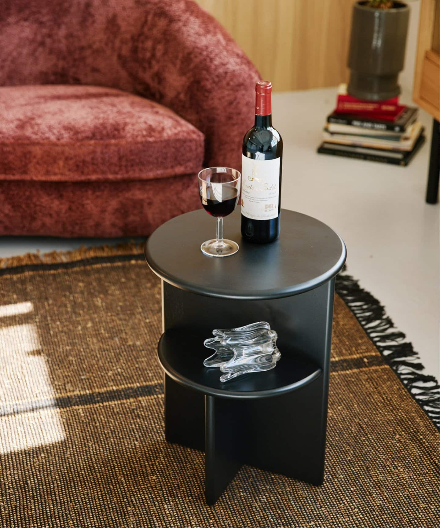 PORTO SIDE TABLE black