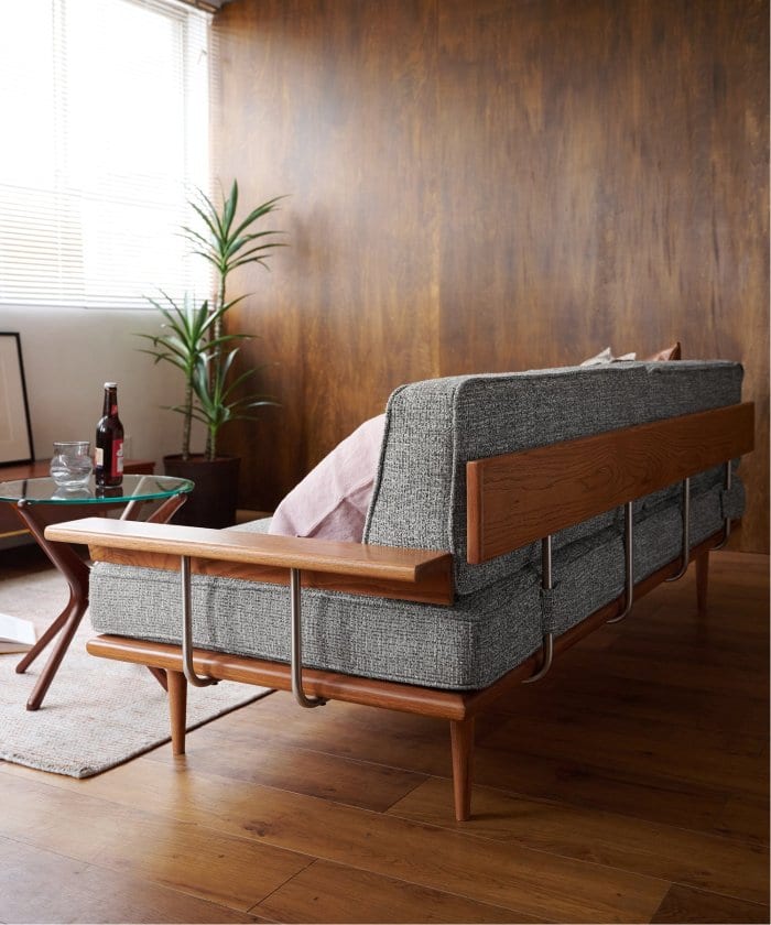 CARDIFF SOFA W2100 2nd GRAY　カーディフソファ　700
