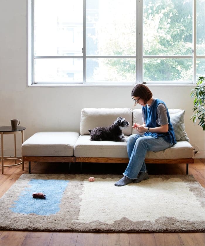 【送料お得な低価格/組立要】LILLE OTTOMAN 25AW Fabric(I)　リルオットマン　700