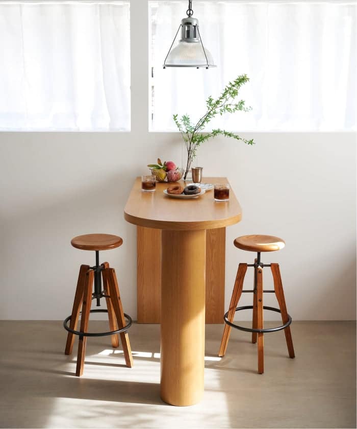 《予約》《3月中旬予定》PORTO COUNTER TABLE natural　ポルト　カウンターテーブル　703