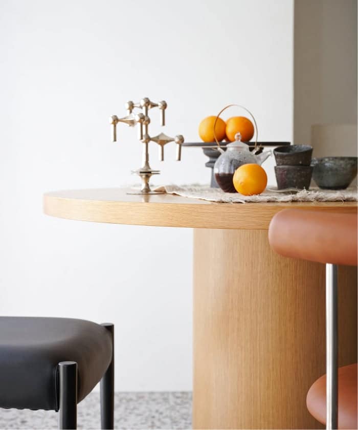 《予約》《3月中旬予定》PORTO ROUND TABLE natural　ポルト　ラウンドテーブル