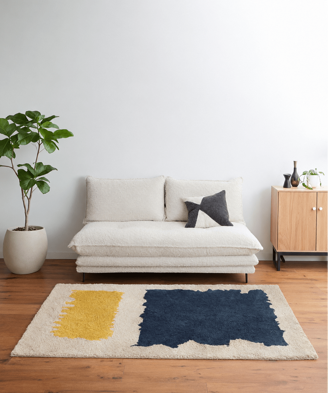 MULTNOMAH RUG NV 200x200 マルトノマ ラグ 013｜ ジャーナル