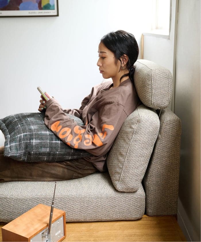 《予約》《10月下旬予定》LILLE SOFA HEAD REST 25(GRY)　ヘッドレスト　700