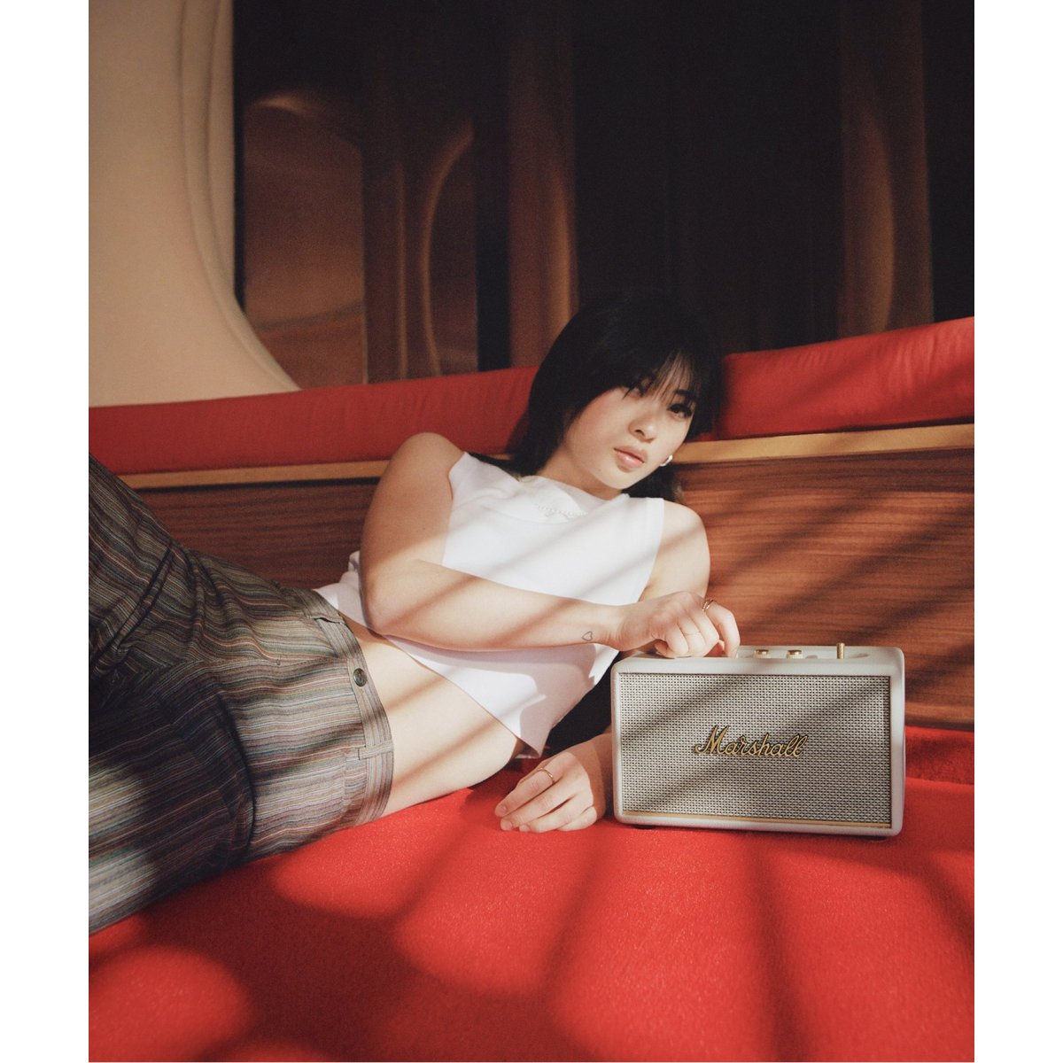 【正規取扱店】【Marshall/マーシャル】Acton 3 Bluetooth  Cream スピーカー　016