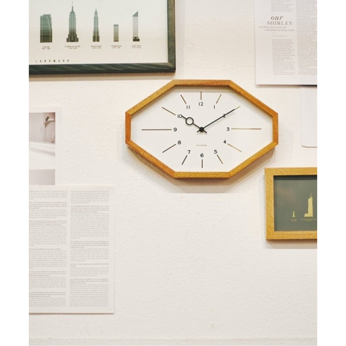 Bellmonte Wall clock  BLACK ベルモントウォールクロック ブラック 016 ブラック