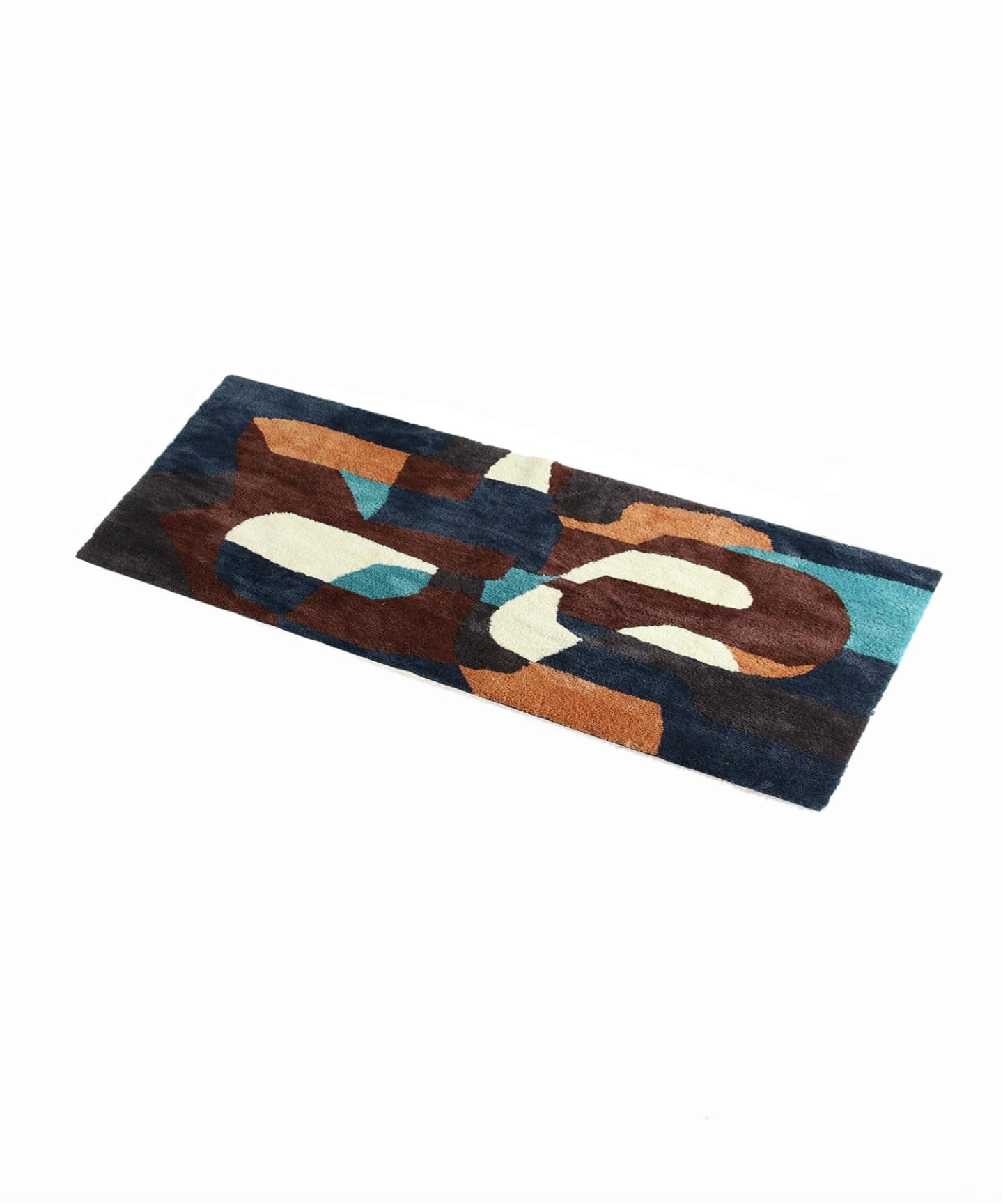 PICFAIR RUG 50x120　ピクフェアラグ　ネイビー　013 ネイビー