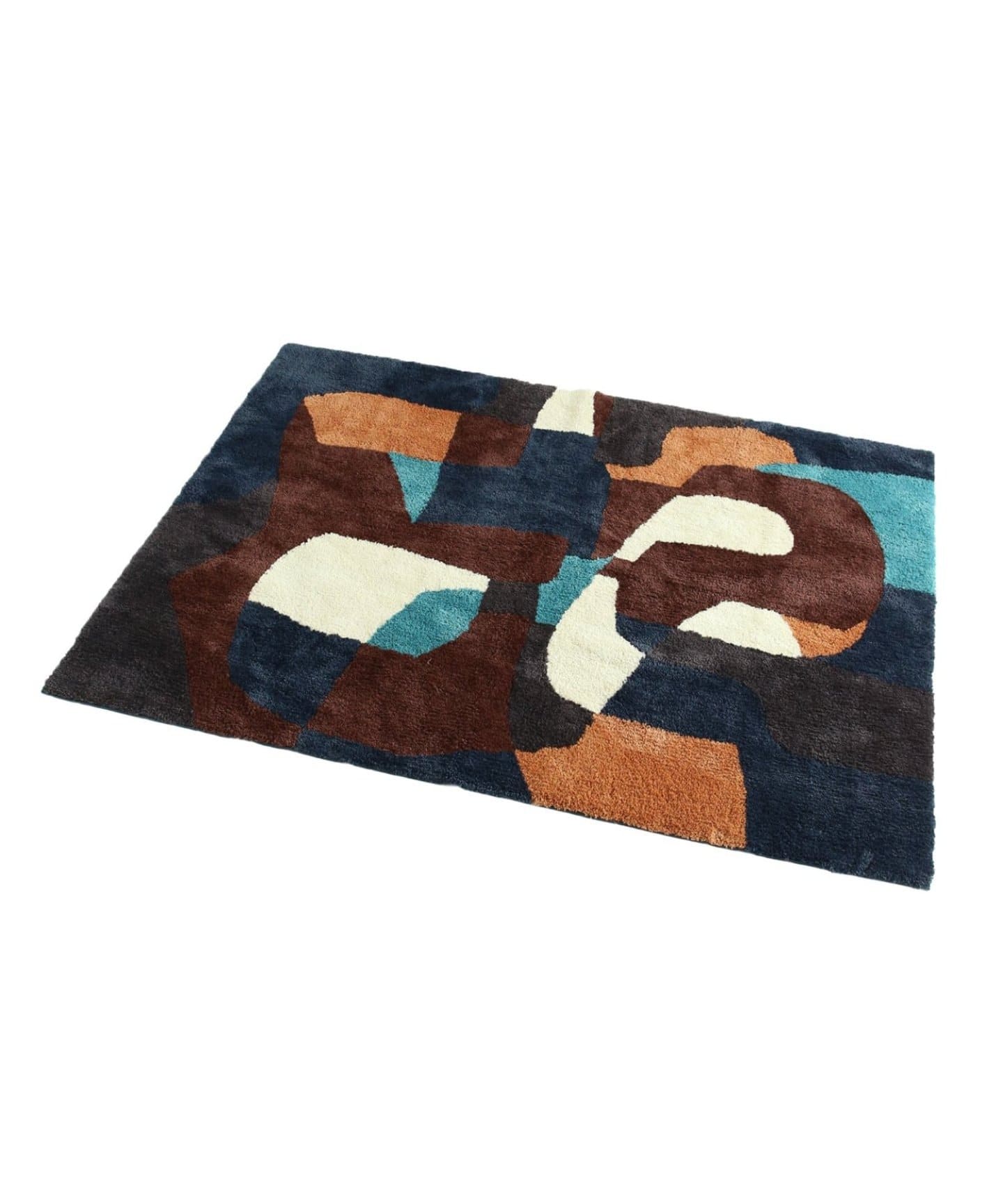 PICFAIR RUG 140x200　ピクフェアラグ　ネイビー　013 ネイビー