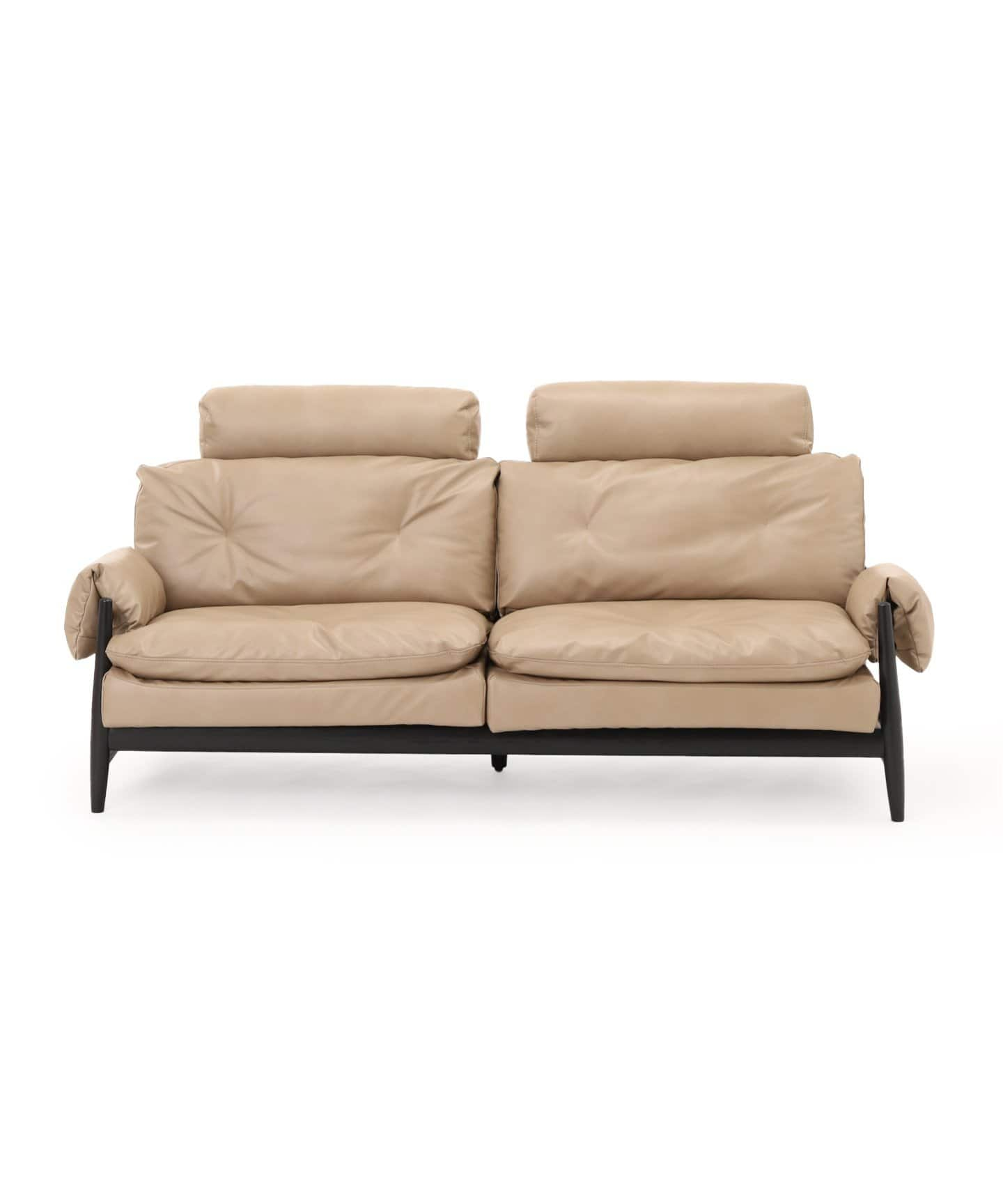 【ラスト1点】【廃番のため在庫限りで販売終了/20％OFF】MADEIRA SOFA(pu-GRG)BK FRAME マデイラ ソファ　家具