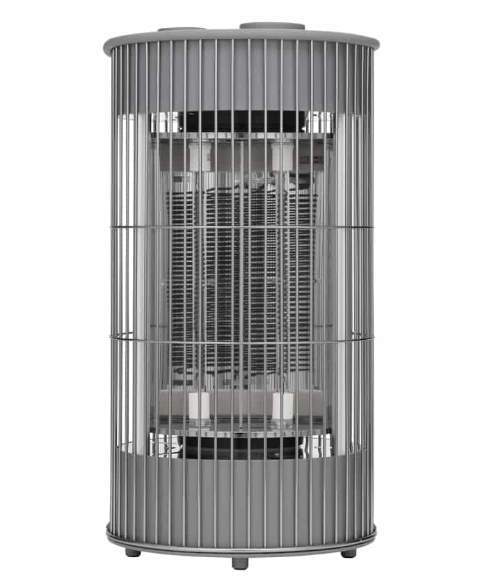 ［±0/プラスマイナスゼロ］TERRACE HEATER　テラスヒーター グレー　016