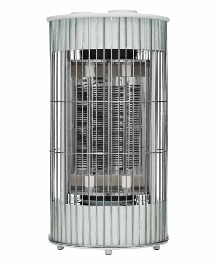 ［±0/プラスマイナスゼロ］TERRACE HEATER　テラスヒーター ライトグリーングレー 　016