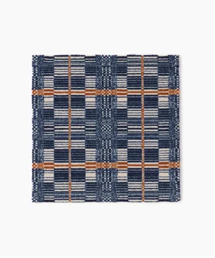 CARPET TILE OVERSHOT 1P ネイビー　カーペットタイル 013