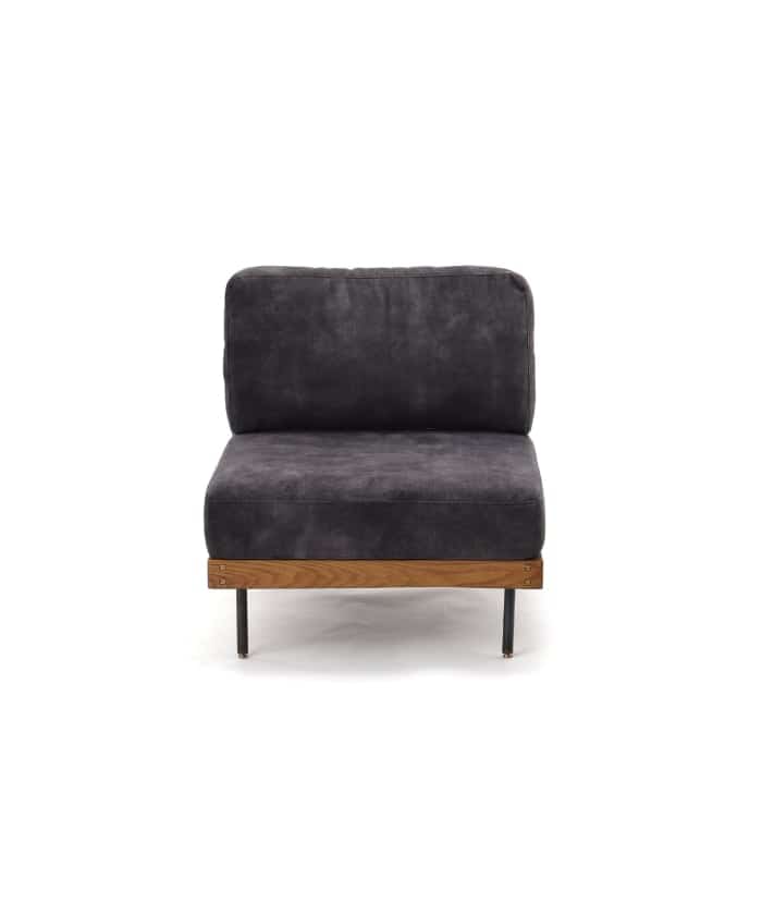 LILLE SOFA 1P 2ND VELVET BK　リルソファ ベルベット 1シーター　700