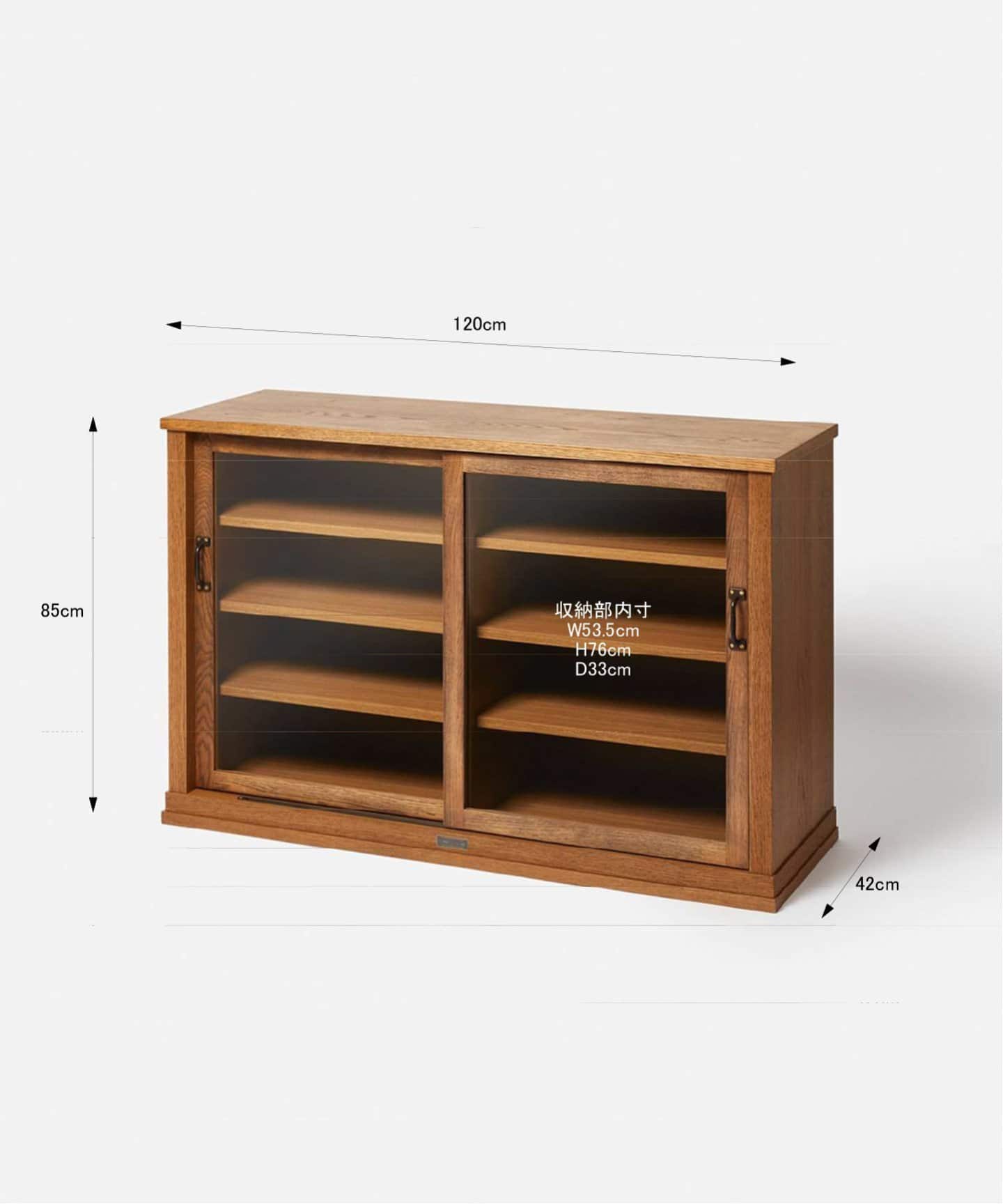 Elverson Glass Cabinet L エルバーソン ガラス キャビネットL　707