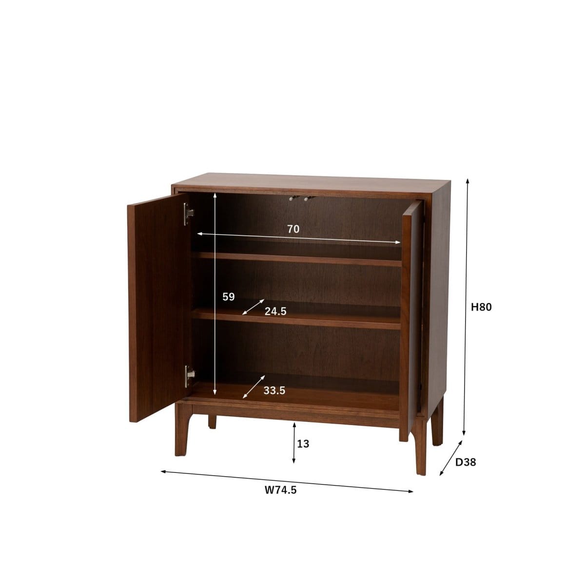 【再入荷】BROOKS SMALL SERVER ブルックス スモール サーバー 両開き　707