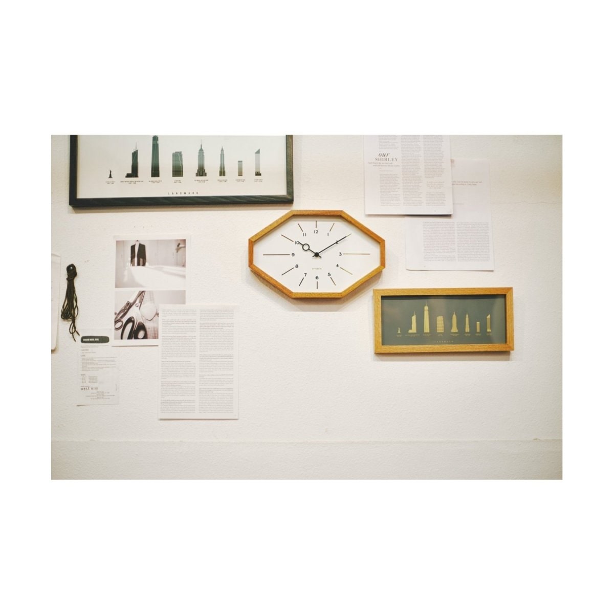 Bellmonte Wall clock  BLACK ベルモントウォールクロック ブラック 016 ブラック