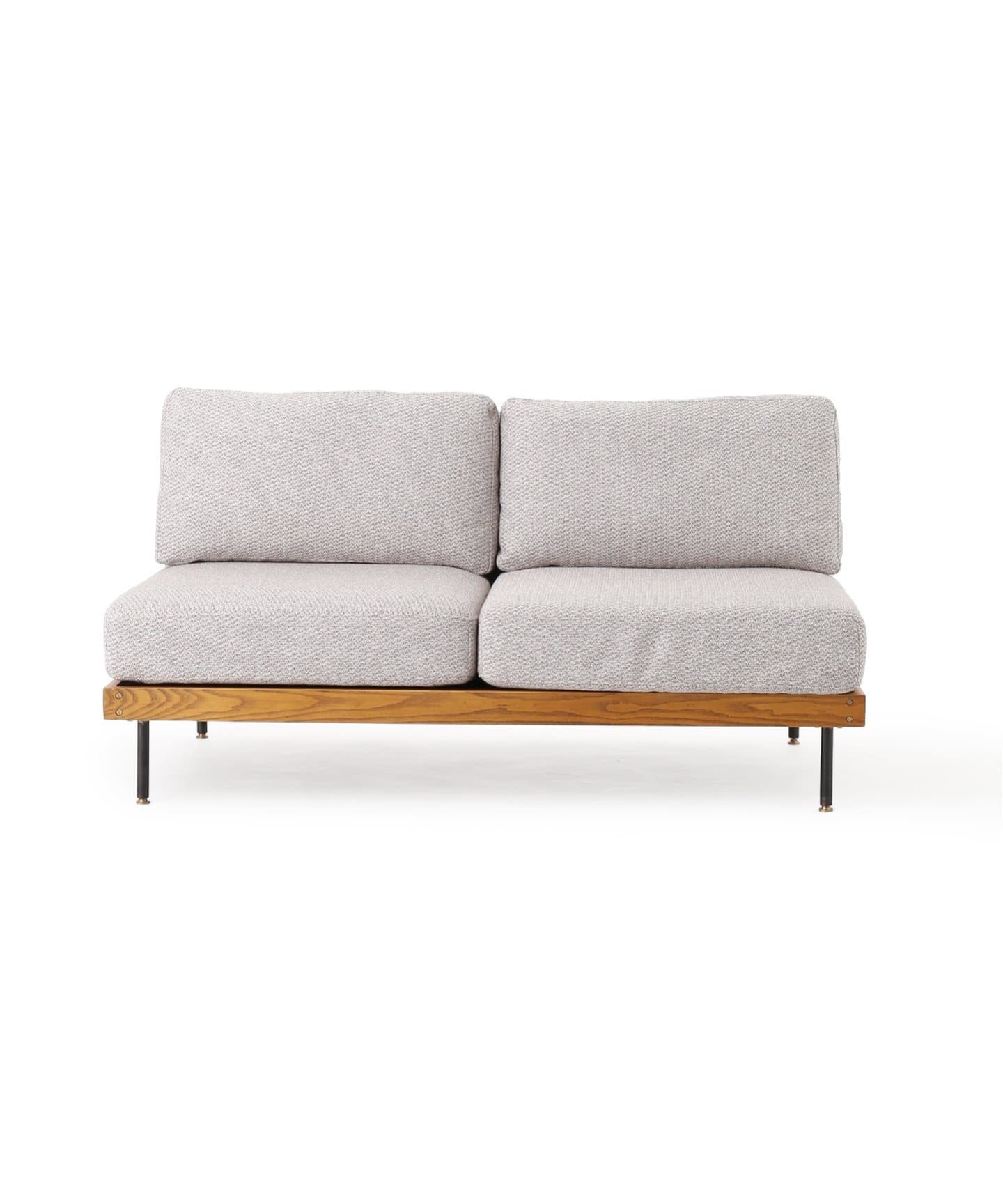 【送料お得な低価格/組立要】LILLE SOFA 2P 2ND 25(IVORY)　リルソファ 700 グレー