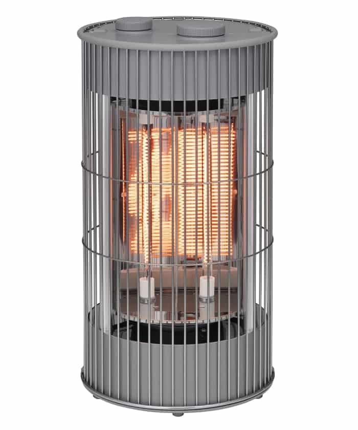 ［±0/プラスマイナスゼロ］TERRACE HEATER　テラスヒーター グレー　016
