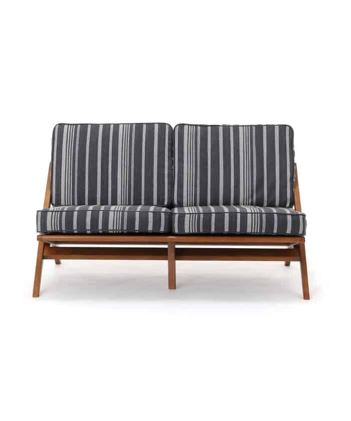 GHENT SOFA 2P COVER STRIPE(GRY)　ヘント ソファカバー 700