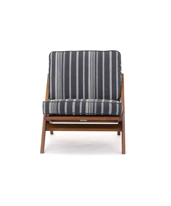 GHENT LOUNGE CHAIR COVER STRIPE(GRY)　ヘント ソファカバー 700