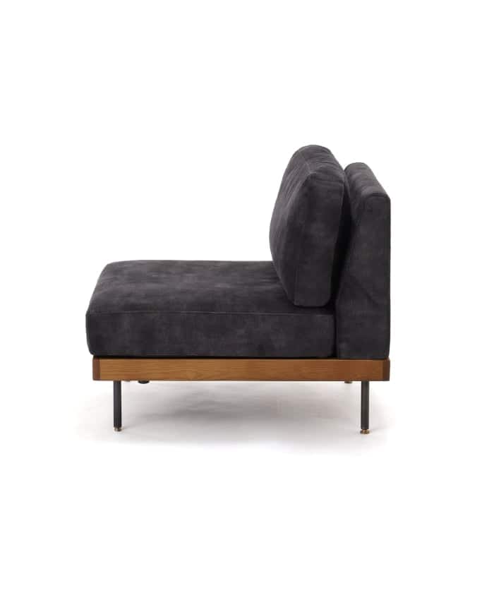 LILLE SOFA 1P 2ND VELVET BK　リルソファ ベルベット 1シーター　700