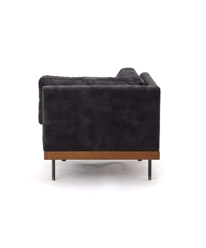 LILLE CORNER SOFA 2ND VELVET BK　リルコーナーソファー　700