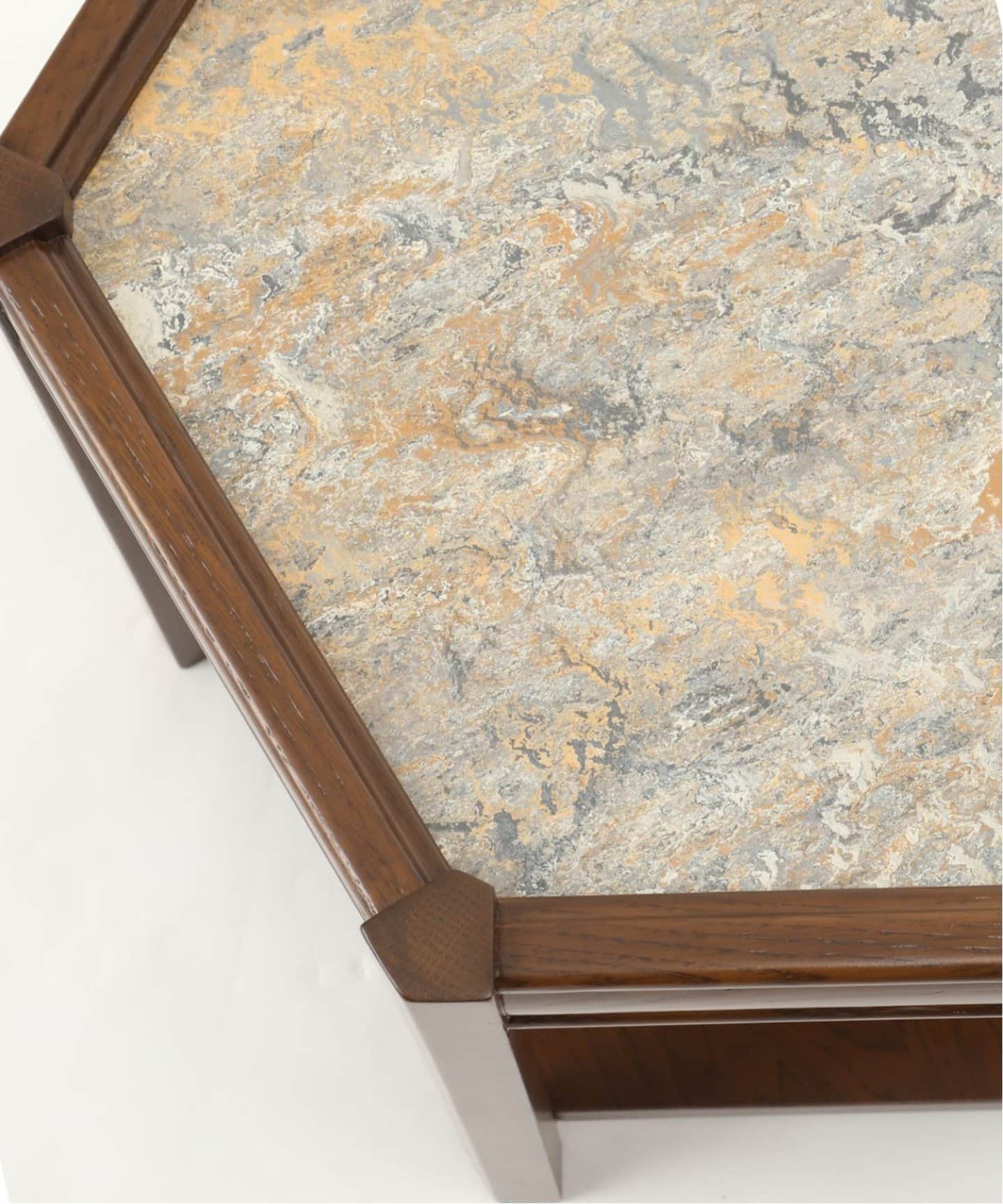BROOKS HEXAGON TABLE ブルックス ヘキサゴンテーブル　グレー BROOKS HEXAGON TABLE / GRAY | JOURNAL STANDARD FURNITURE