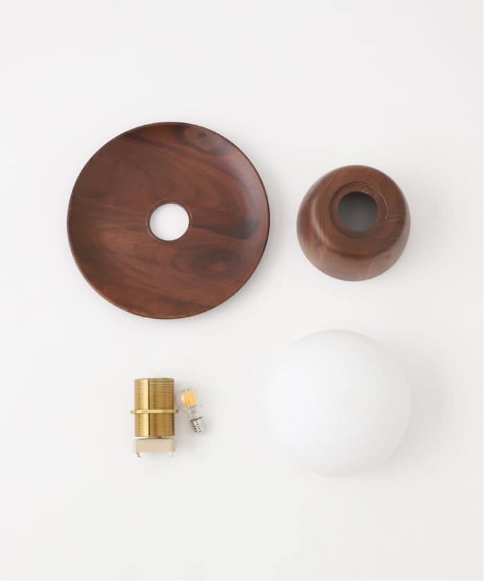 LUCCA CEILING LAMP WALNUTS　ルッカ シーリングランプ　017
