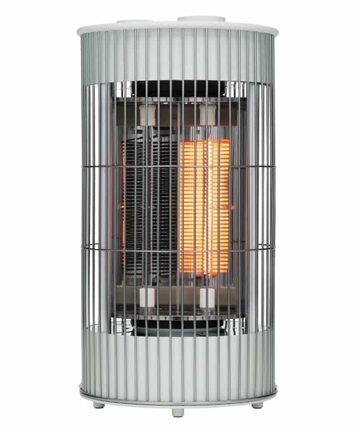 ［±0/プラスマイナスゼロ］TERRACE HEATER　テラスヒーター ライトグリーングレー 　016