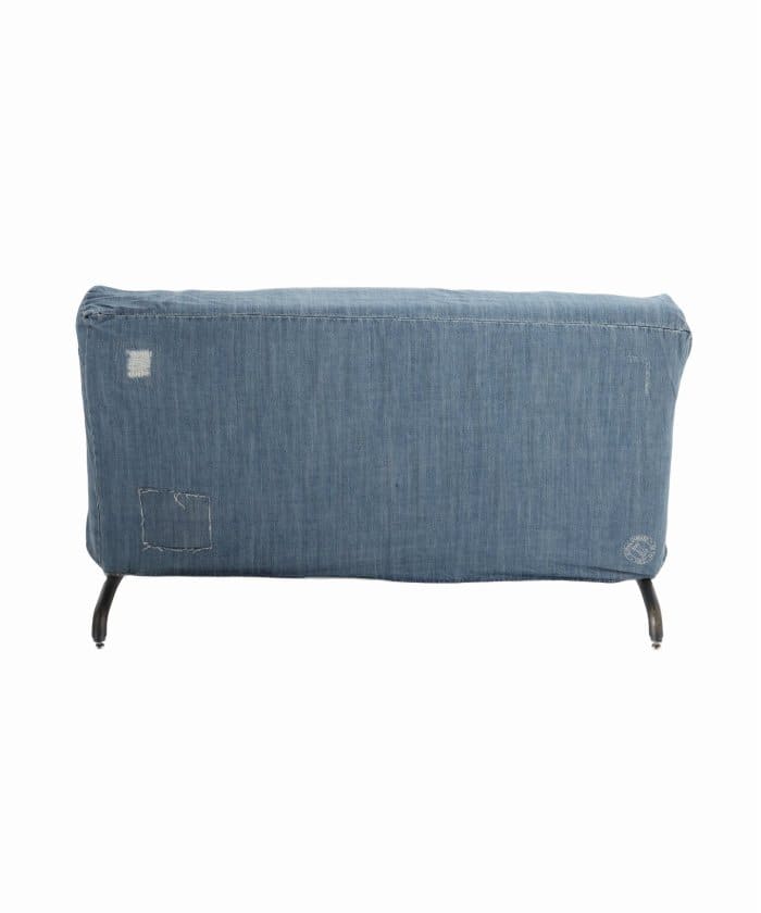 【廃番のため在庫限りで販売終了/50%OFF】RODEZ SOFA 2P Damage DENIM COVER(カバーのみ)　700
