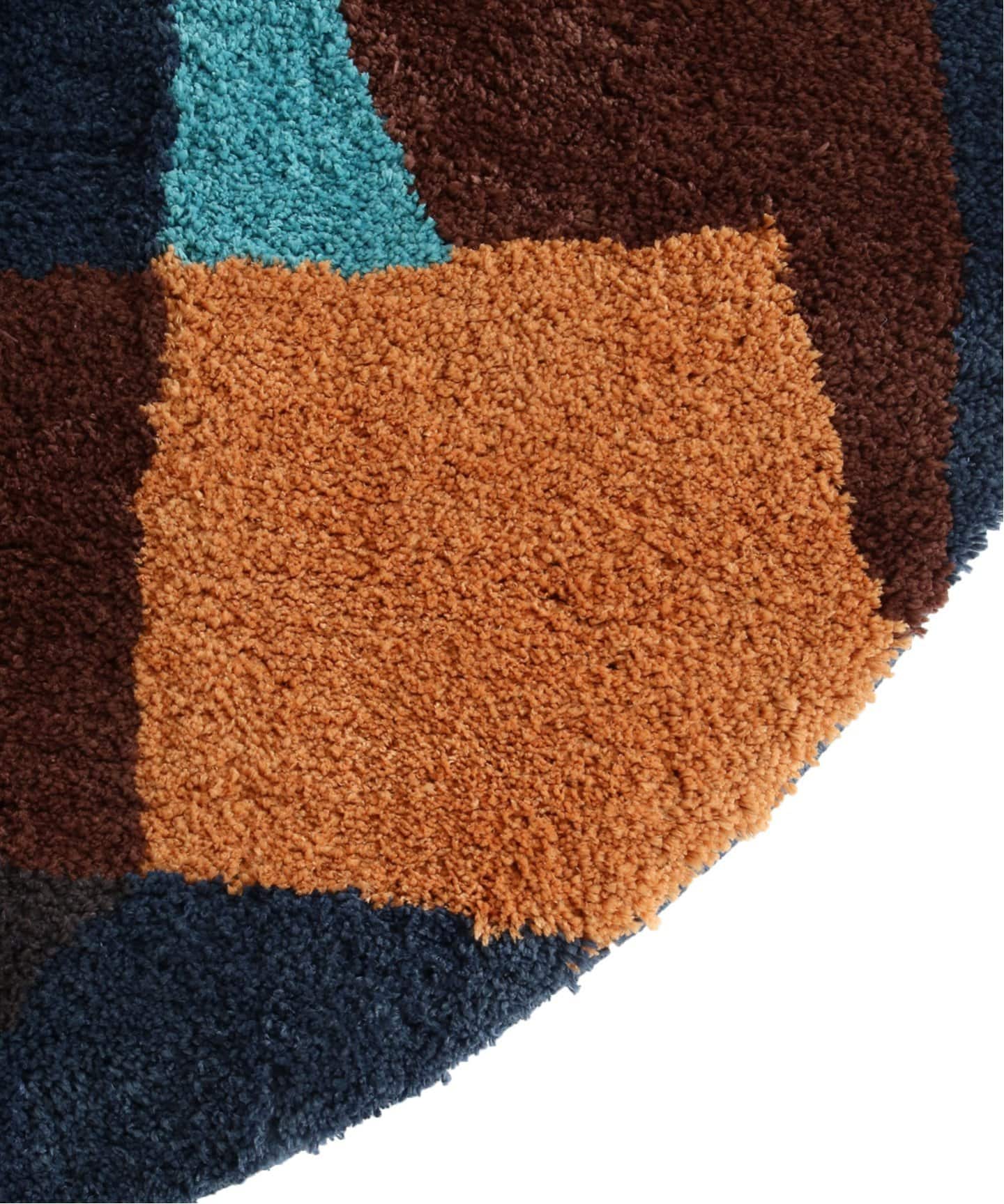 PICFAIR RUG ROUND 140　ピクフェアラグ　イエロー　013 イエロー