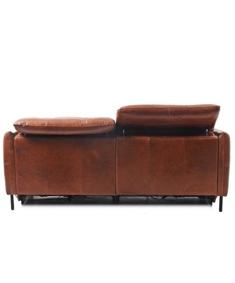 SHEFFIELD RECLINING SOFA LEATHER RB リッチブラウン