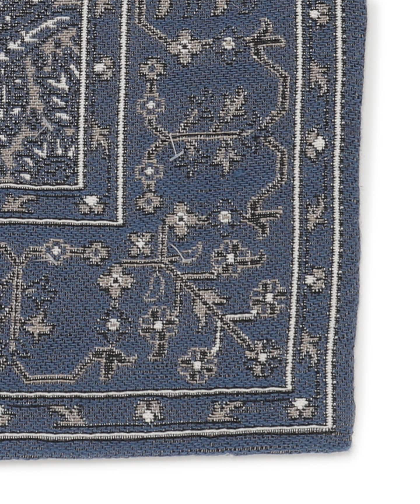 PAISLEY RUG 120X160 brown ペイズリーラグ ブラウン　013