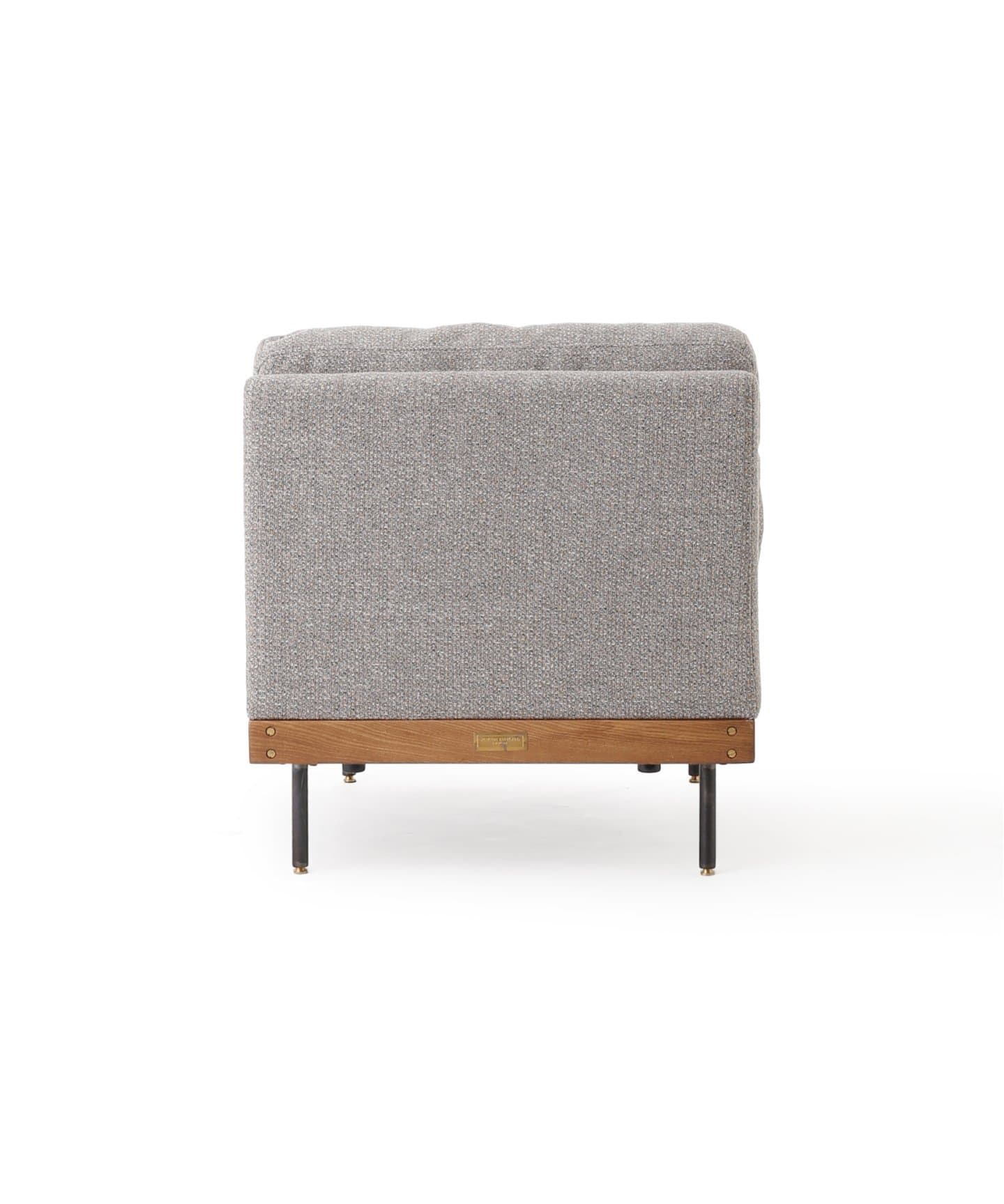 【送料お得な低価格/組立要】LILLE SOFA 1P 2ND 25(GRY)　リルソファ 700 グレー