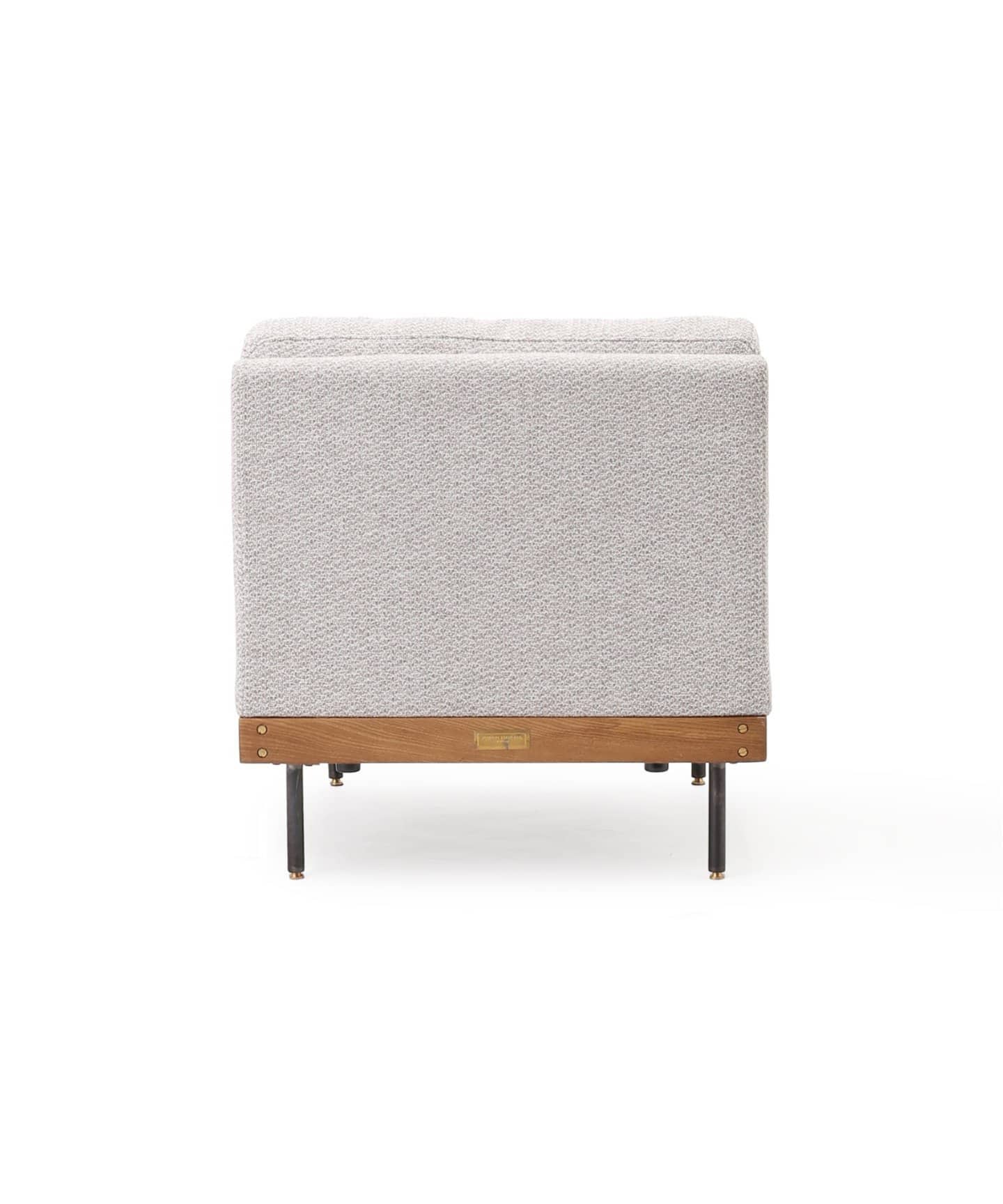 【送料お得な低価格/組立要】LILLE SOFA 1P 2ND 25(IVORY)　リルソファ 700 グレー