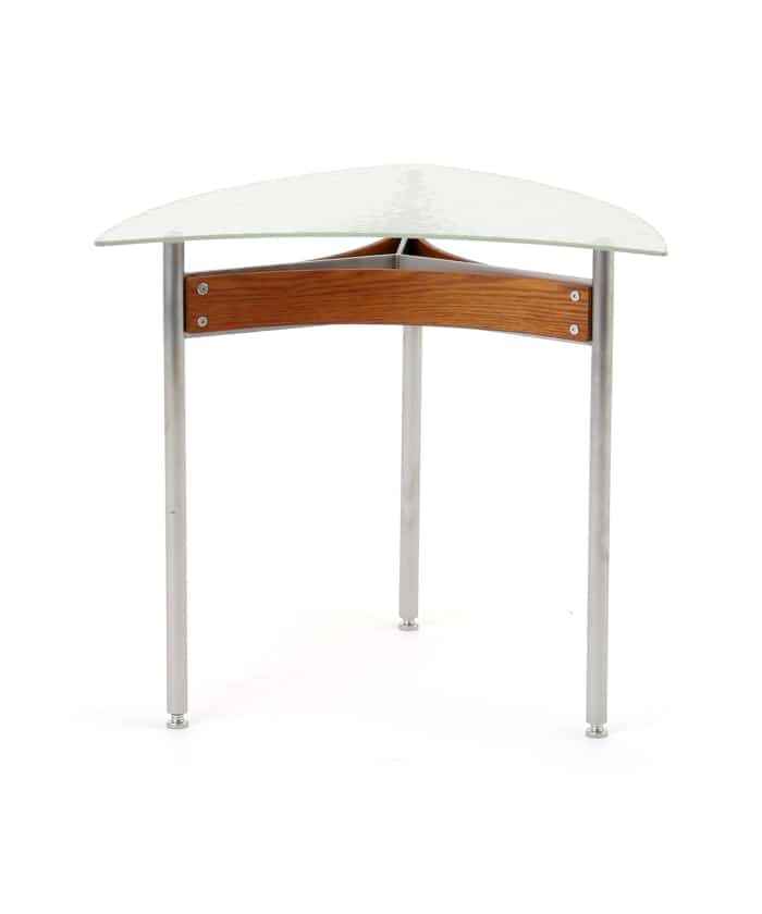 【送料お得な低価格/組立要】ROSCO LEAF TABLE GLASS　ロスコ サイドテーブル　701