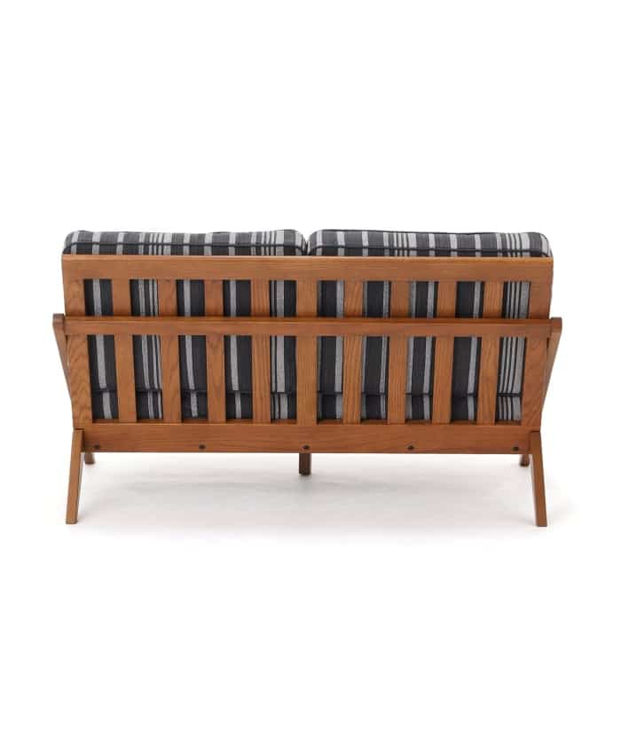 GHENT SOFA 2P COVER STRIPE(GRY)　ヘント ソファカバー 700