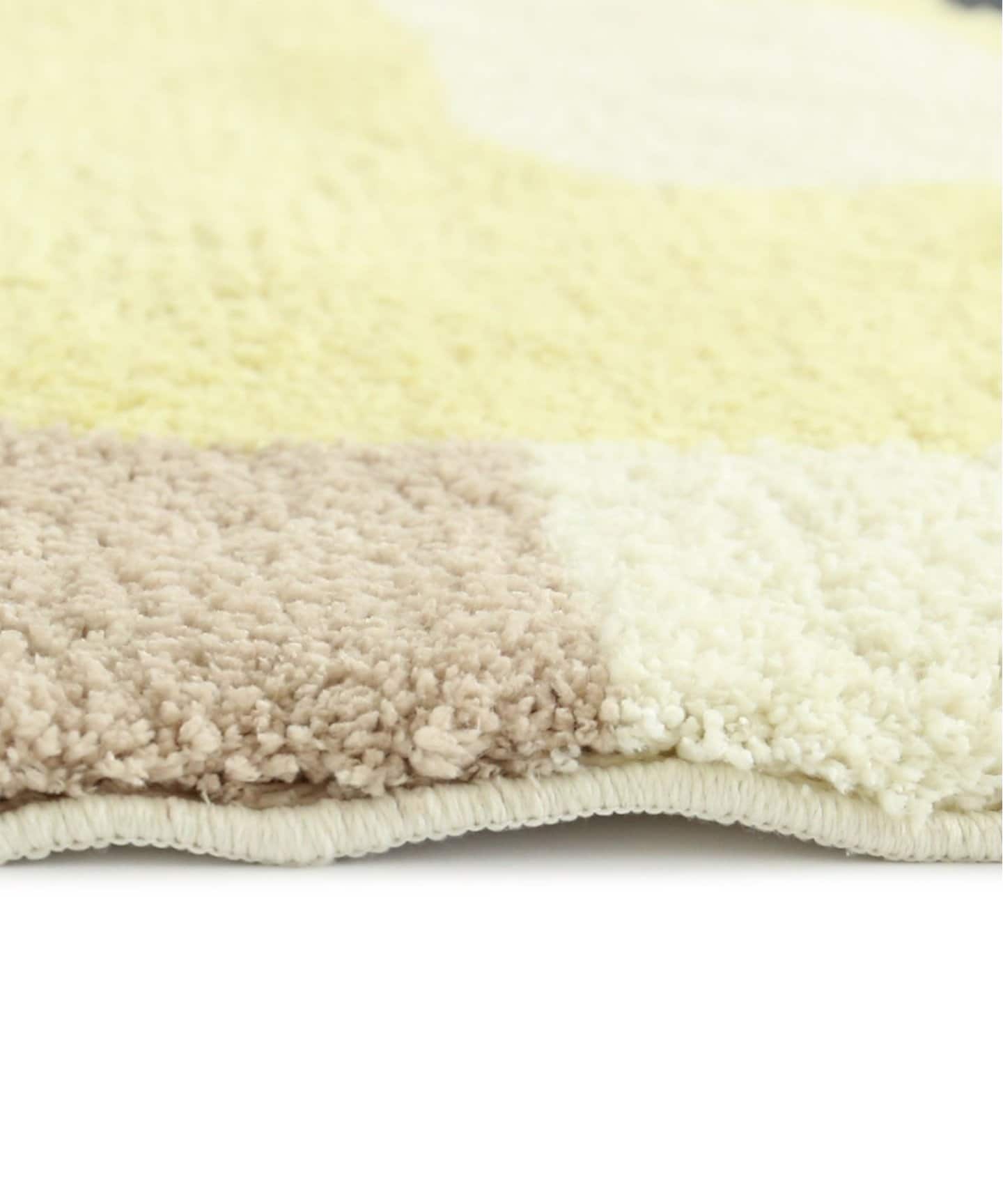 PICFAIR RUG 200x200　ピクフェアラグ　イエロー　013 イエロー