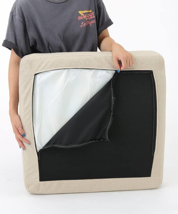 【送料お得な低価格/組立要】LILLE OTTOMAN 25AW Fabric(I)　リルオットマン　700