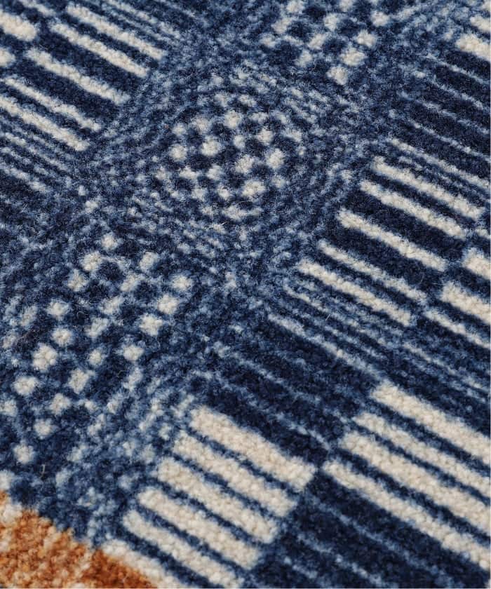 CARPET TILE OVERSHOT 6P ネイビー　カーペットタイル 013