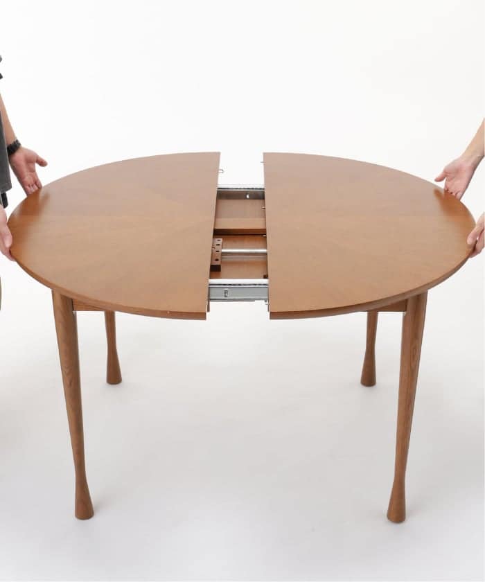 AROS ROUND TABLE W1100 brown アロス ラウンド テーブル ブラウン　703