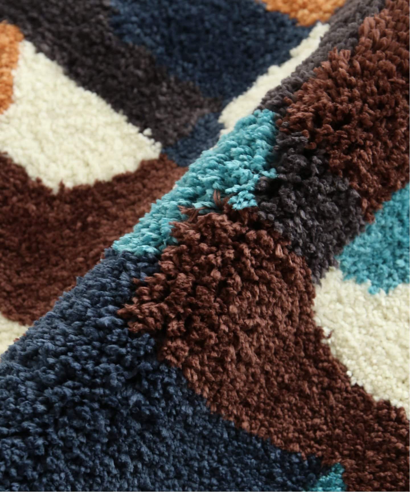 PICFAIR RUG 50x120　ピクフェアラグ　ネイビー　013 ネイビー