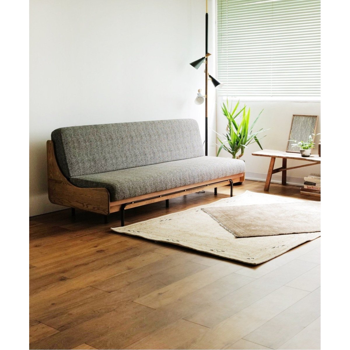 HABITAT SOFA BED 200cm GRAY ハビタソファ ベット グレー　700 グレー