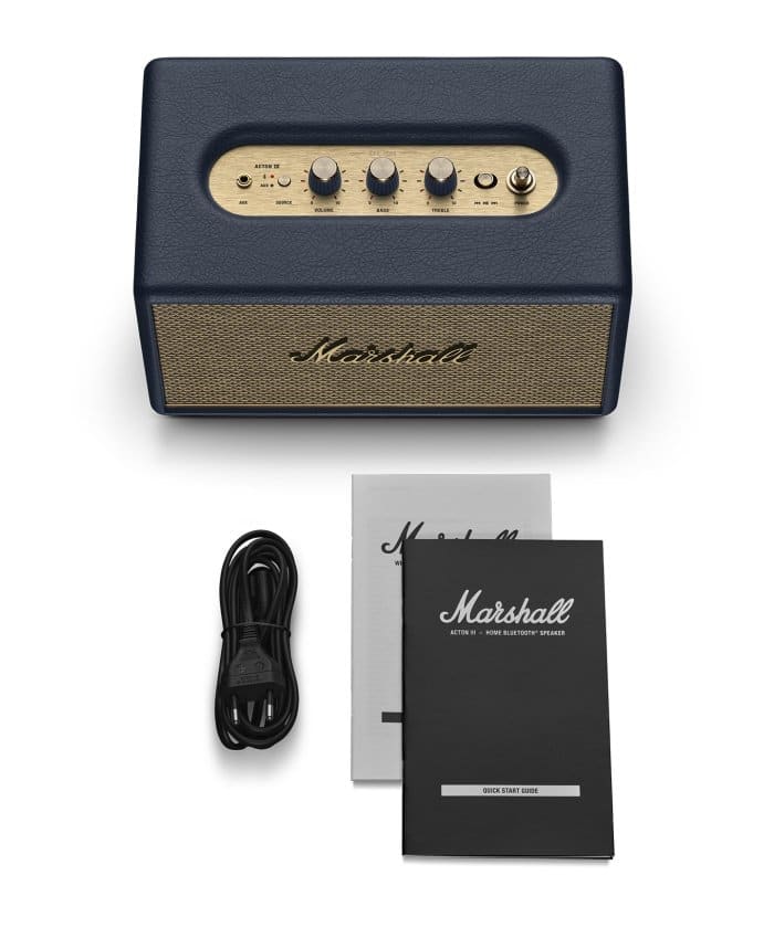 【正規取扱店】［Marshall/マーシャル］Acton 3 Bluetooth MIDNIGHT BLUE スピーカー　016