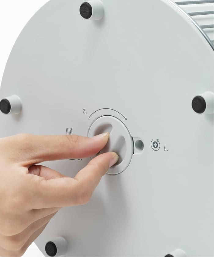 ［±0/プラスマイナスゼロ］TERRACE HEATER　テラスヒーター グレー　016