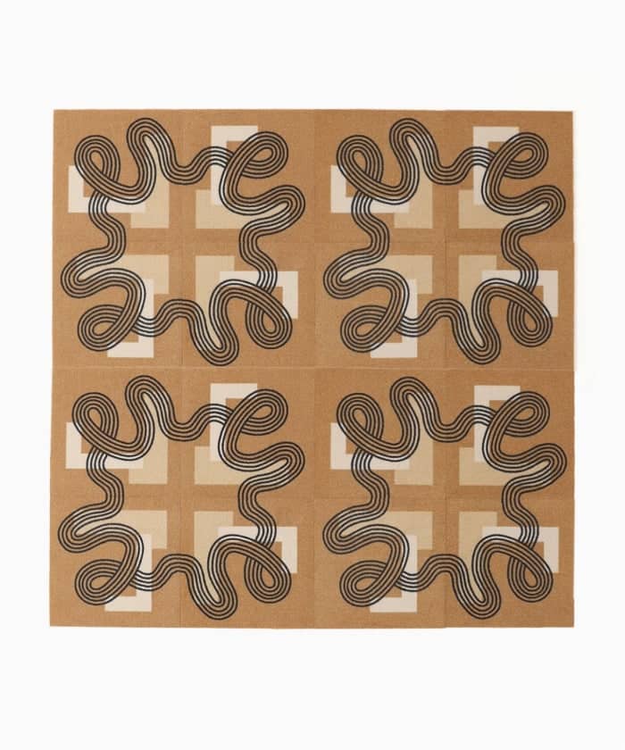 CARPET TILE CROSBY 6P キャメル　カーペットタイル 013