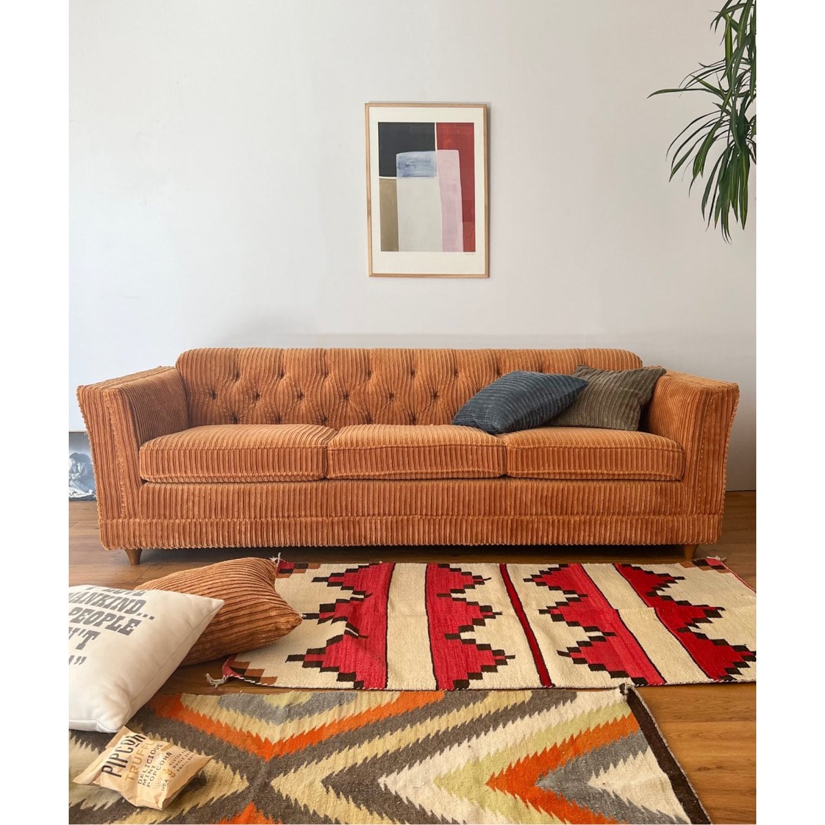 LAKEWOOD SOFA 3P マスタードW214 レイクウッドソファ 700