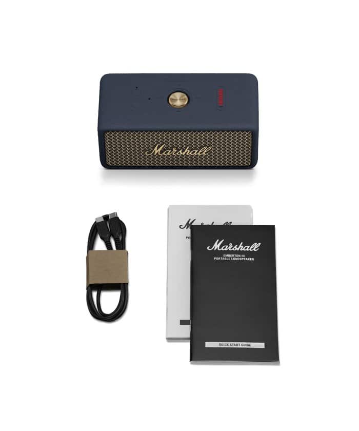 【正規取扱店】［Marshall/マーシャル］EMBERTON3 MIDNIGHT BLUE エンバートン スピーカー　016