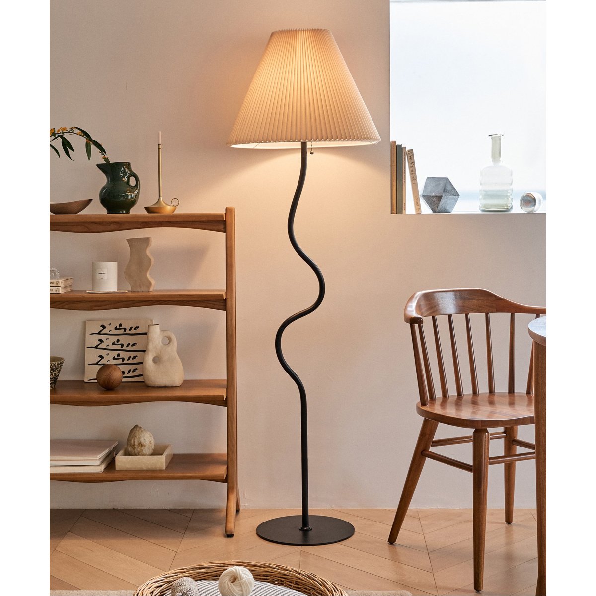 WAVY FLOOR LAMP　ウェービー フロアランプ 電球付属　017