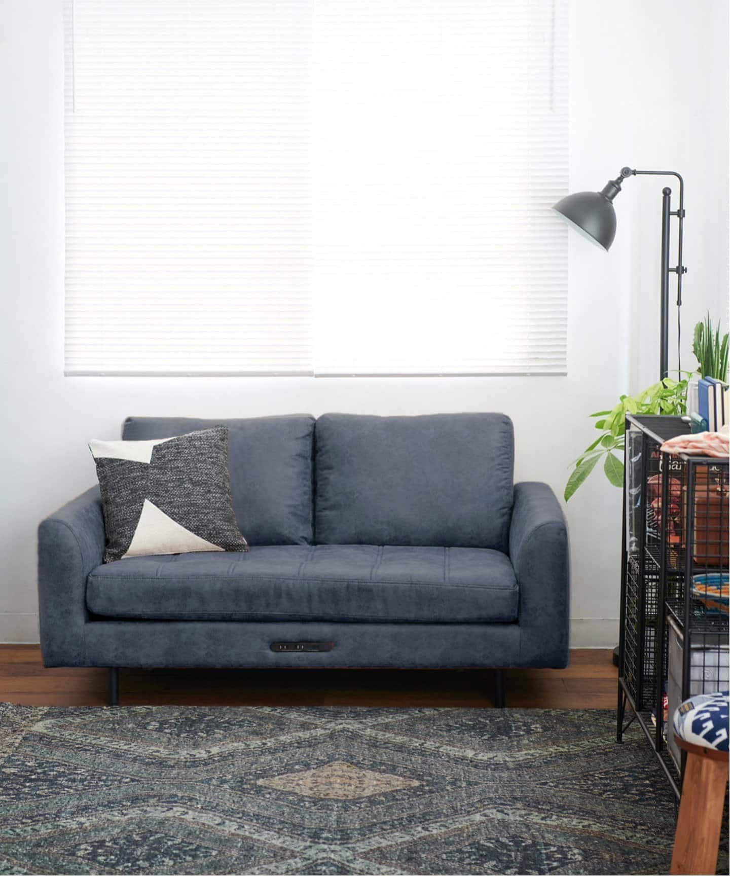 PSF SOFA 2SEATER BLUE GRAY　ピーエスエフ ソファ ブルーグレー　700